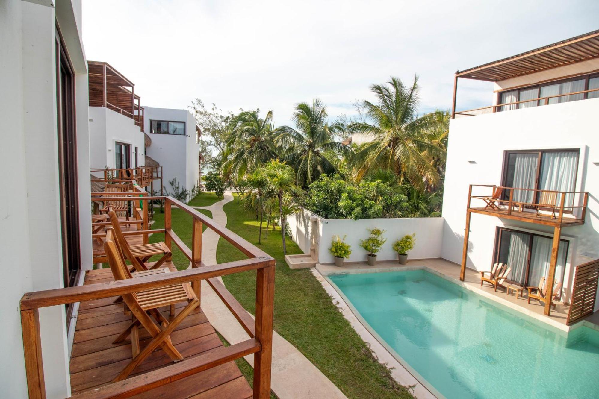 My Blue Hotel Holbox Buitenkant foto