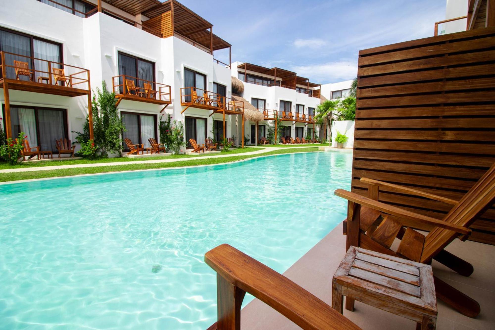 My Blue Hotel Holbox Buitenkant foto