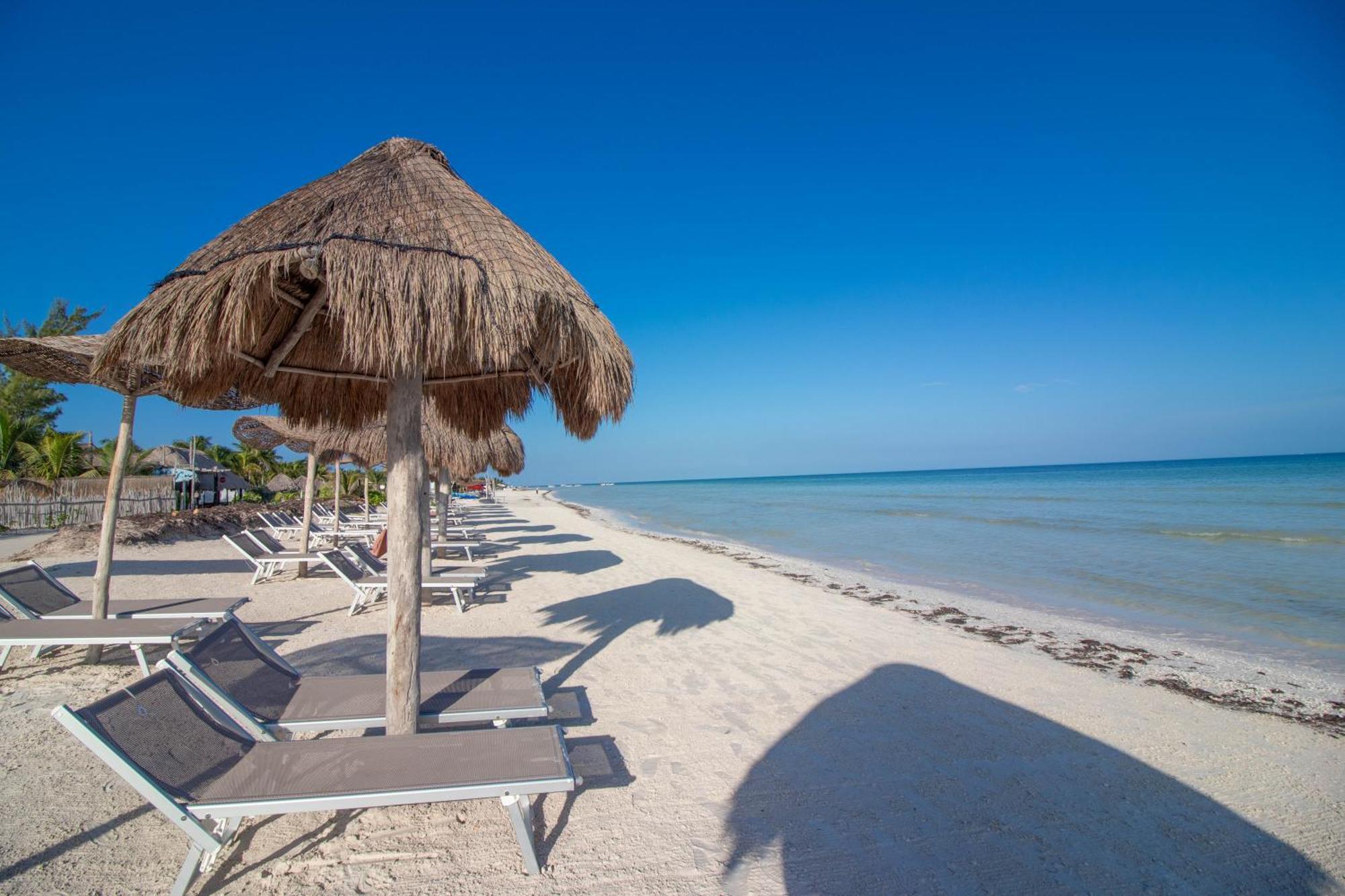 My Blue Hotel Holbox Buitenkant foto Beach in Tulum