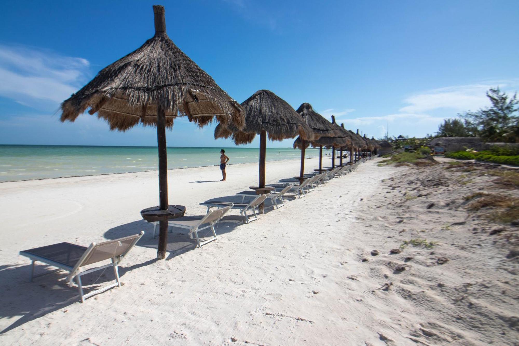 My Blue Hotel Holbox Buitenkant foto Beach in Tulum
