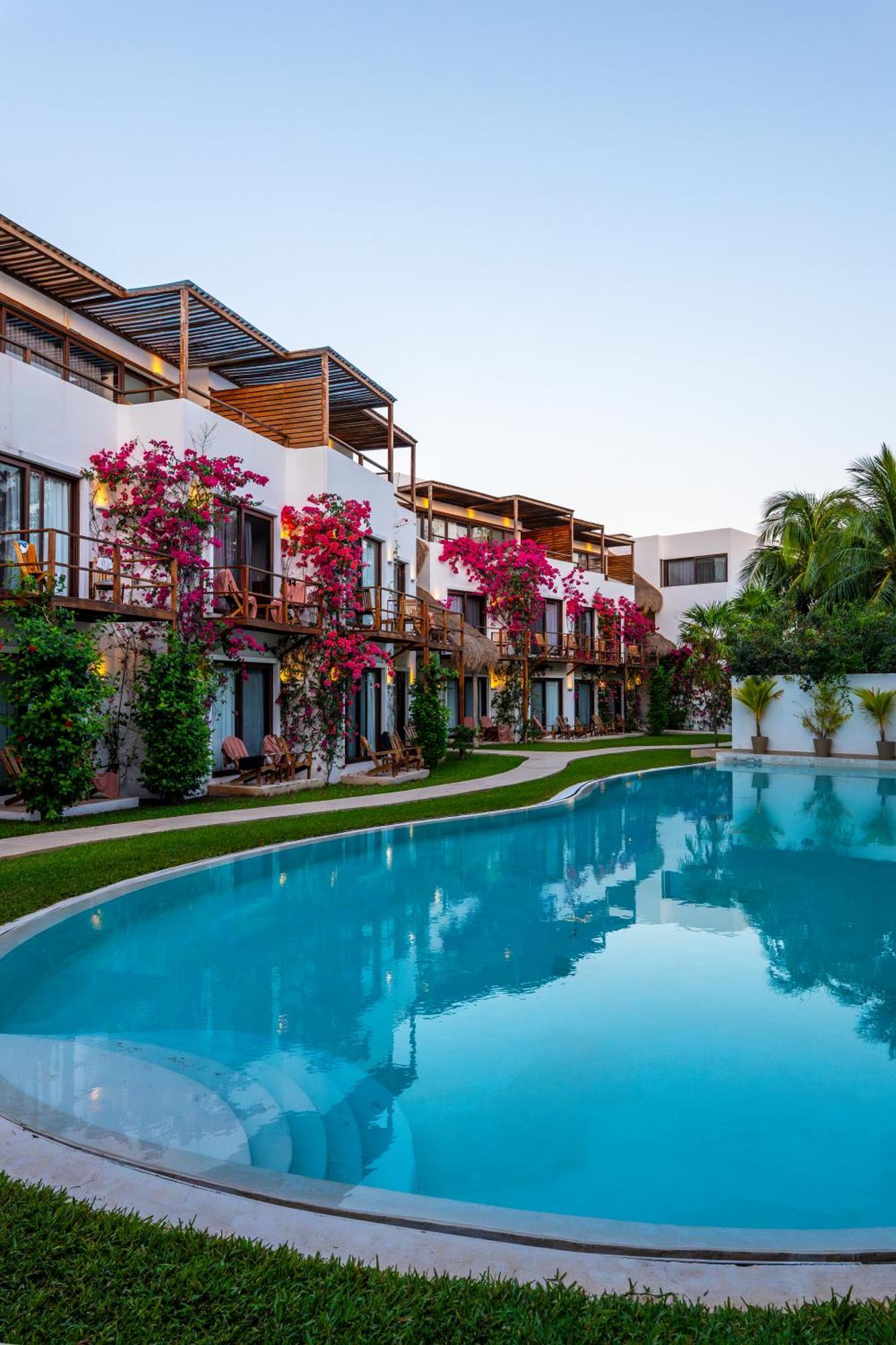 My Blue Hotel Holbox Buitenkant foto
