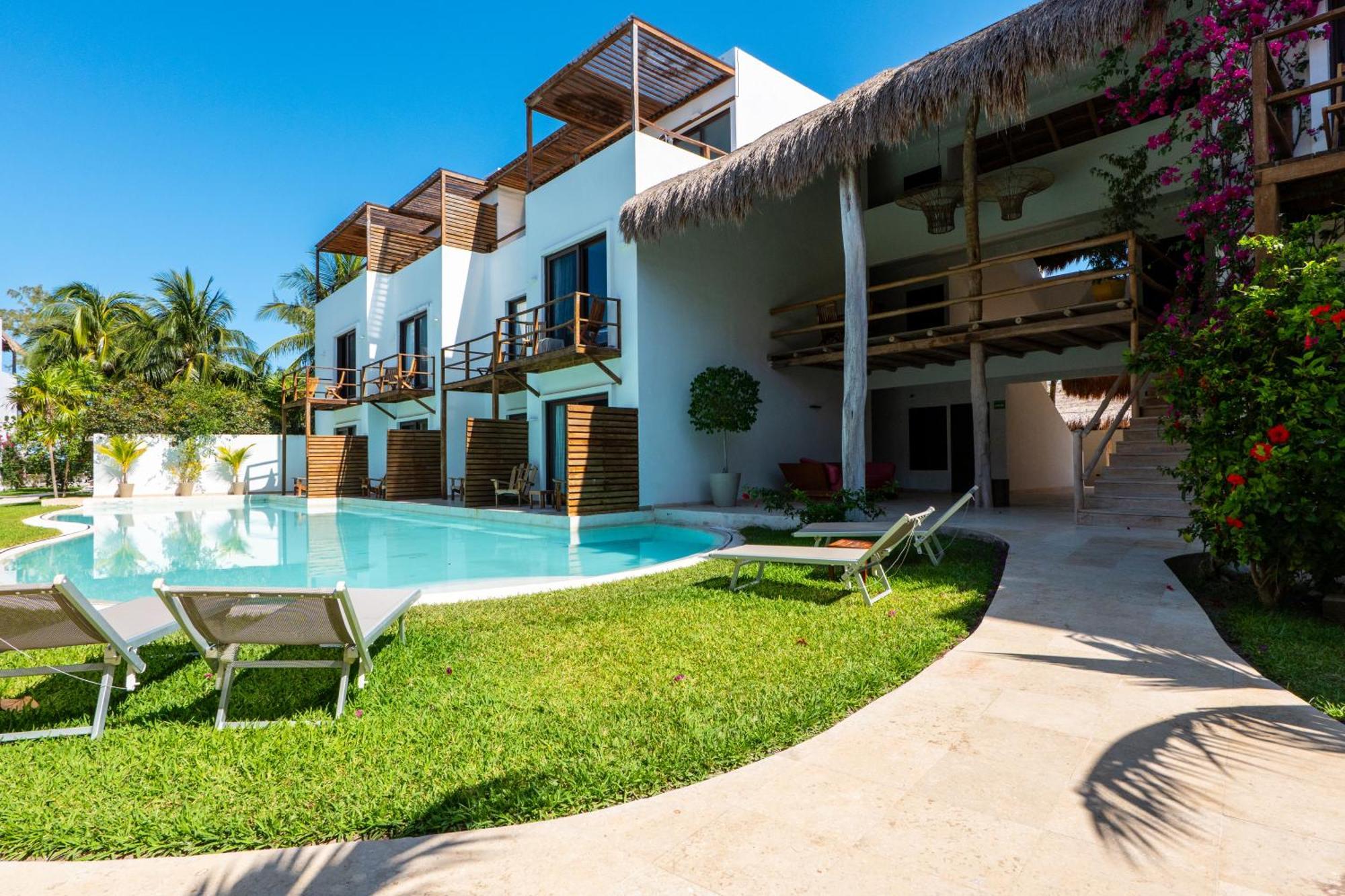 My Blue Hotel Holbox Buitenkant foto