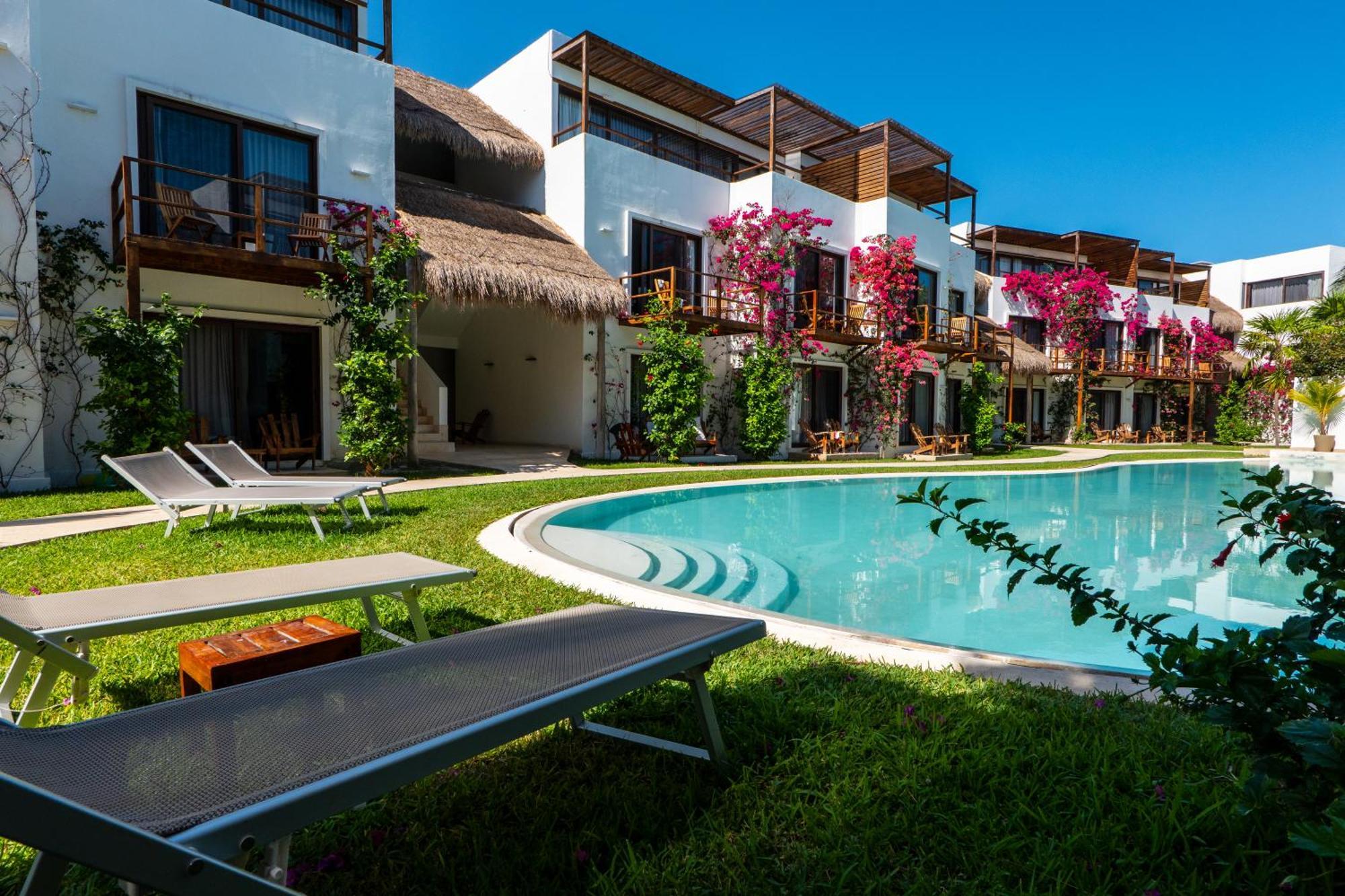 My Blue Hotel Holbox Buitenkant foto